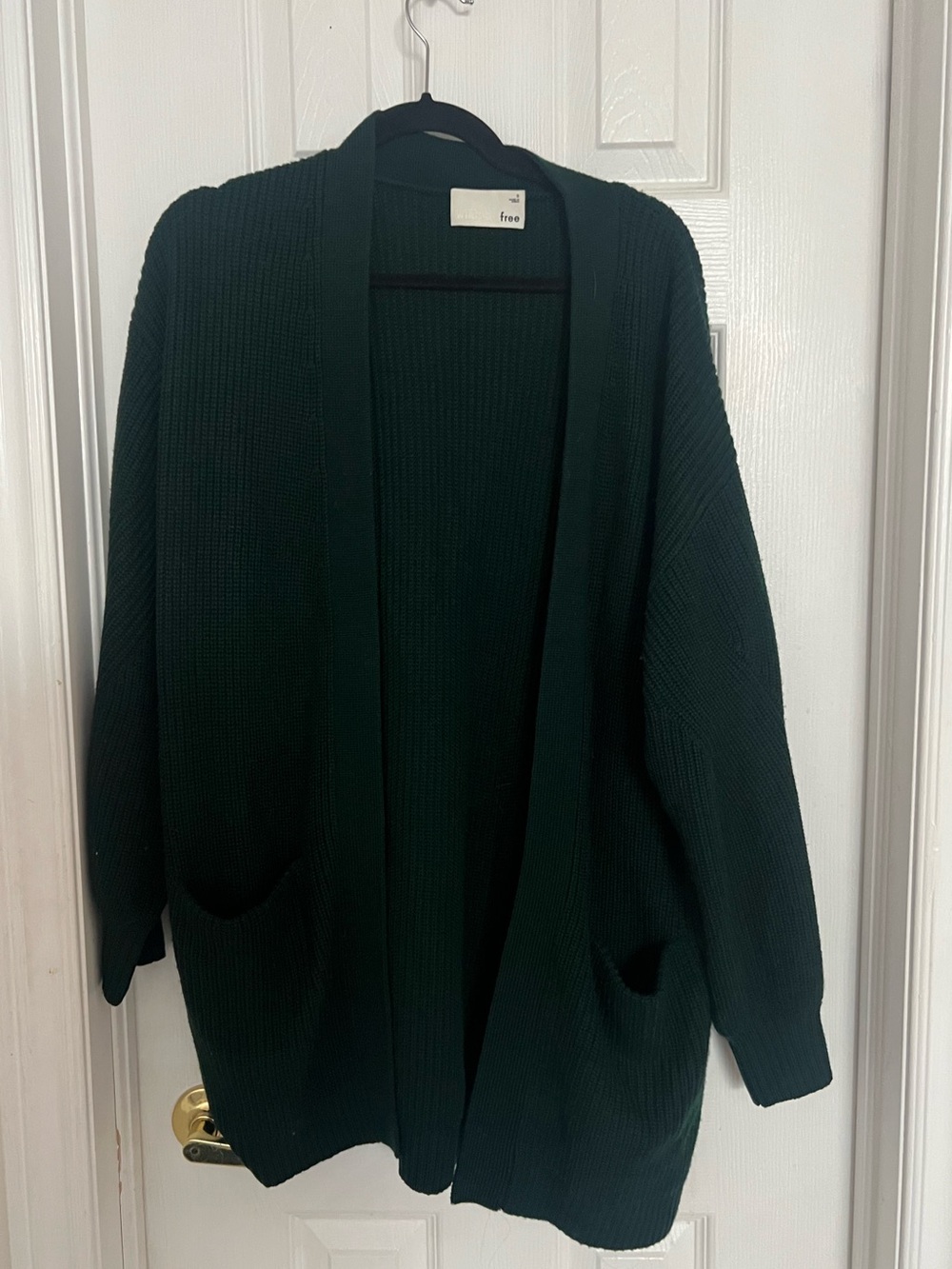Aritzia Wilfred Free Unwind Merino Wool Oversized Open Cardigan